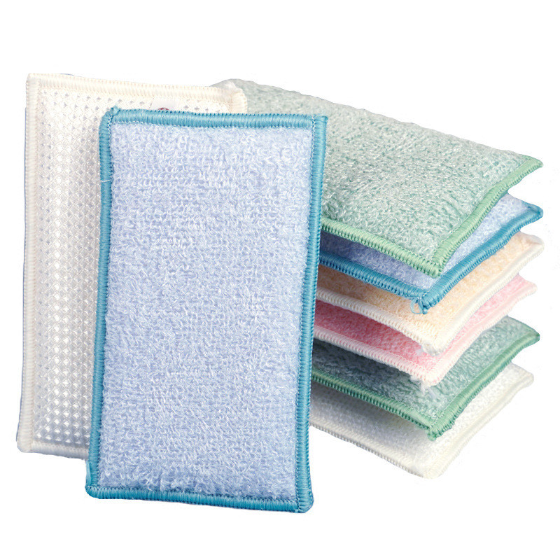 Bamboo Fiber Trunk - 3/2 adet çift taraflı mutfak temizleme