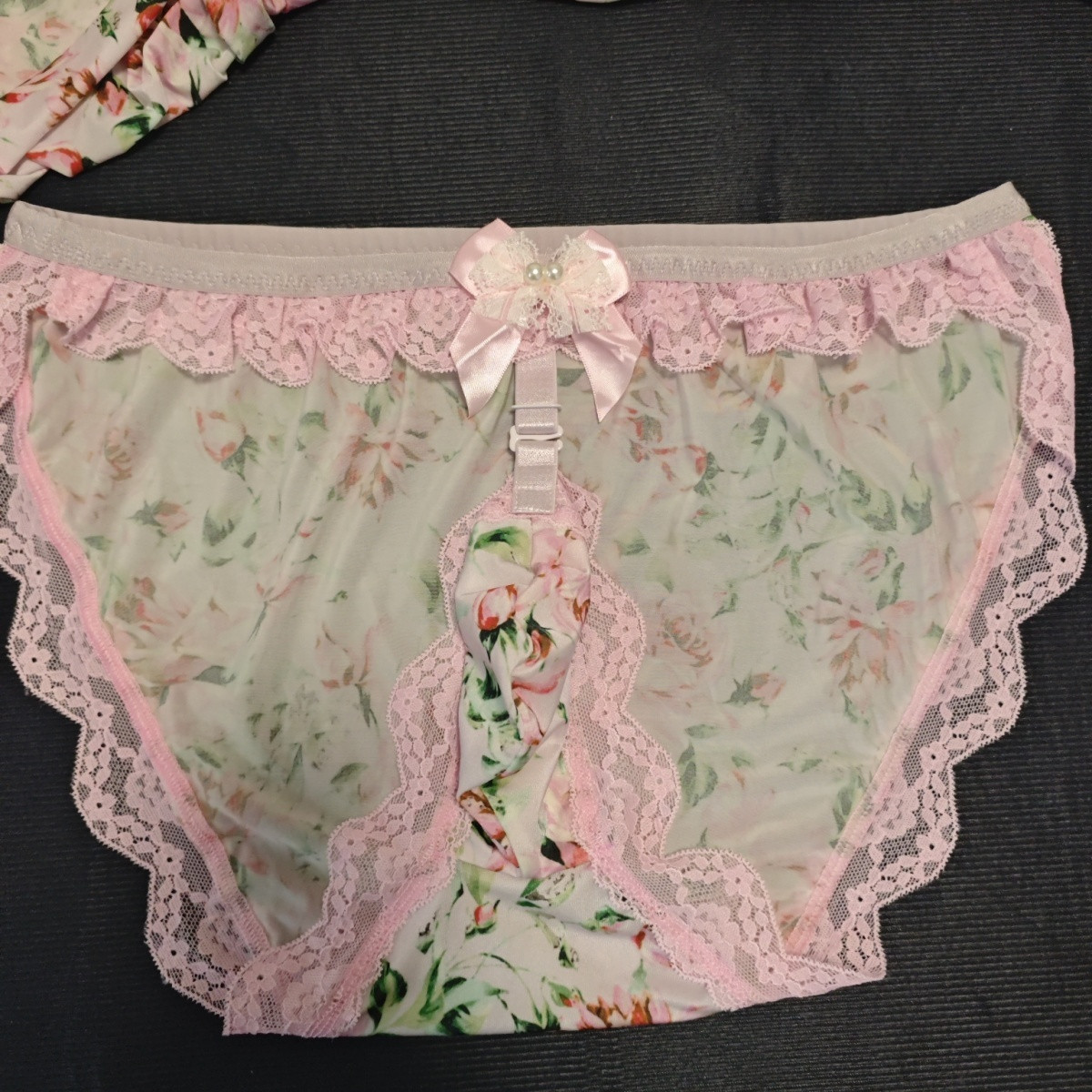 Boxer Shorts Modal - El Yapımı Çiçek Desenli Seksi Şirin