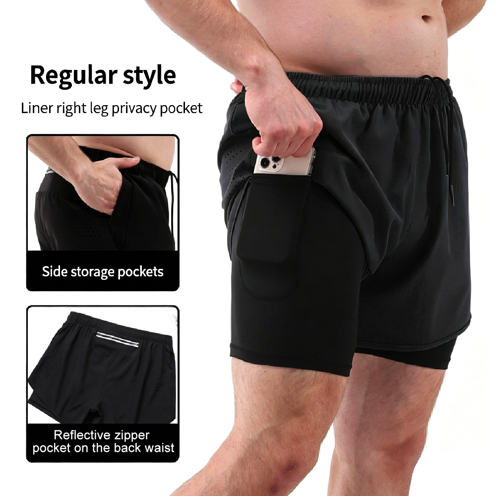 Yüksek Belli 2'si 1 Arada Koşu - Compression Shorts Athletes incelemesi ve fiyatı